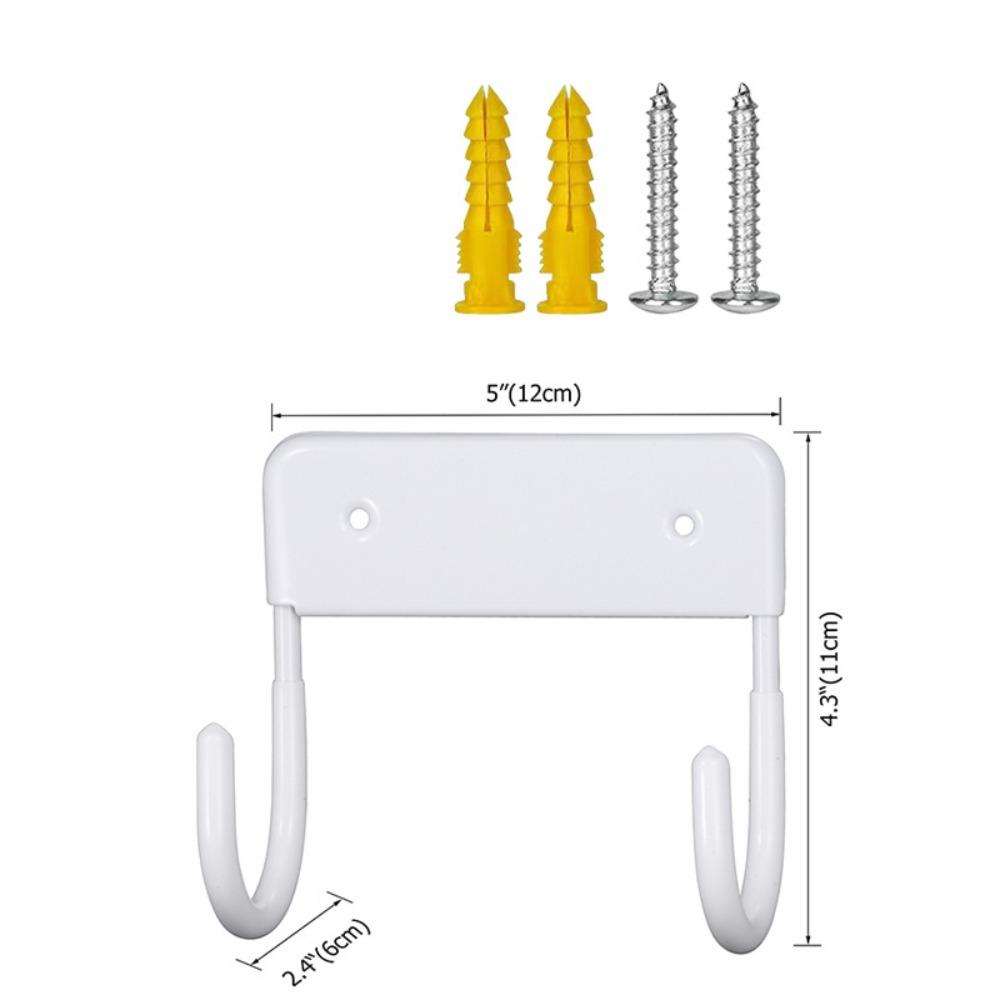 Easy Install Ironing Board Hanger Space Saving Iron Board Holder Laundry Room Storage белый