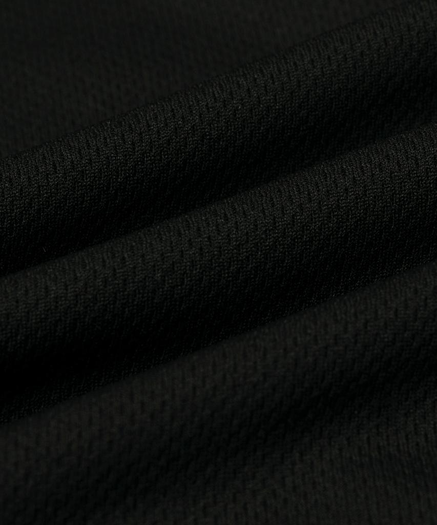 C WEAR BY THE GENIUS Men'S Crop Pique Polo Shirt Black