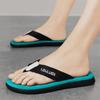 Neue Mode Zehensandalen für Strand Rutschfeste Flache Hausschuhe Herren Bequeme Flache Freizeit-Slipper Herren Pantoletten Chanclas Hombre