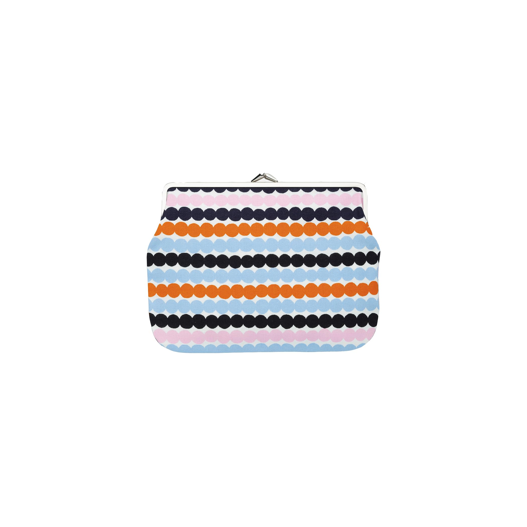 

Mini Rasymatto Puolikas Kukkaro Purse Pouch for Women F Pink x Orange x Light Blue [Marimekko] 52_1_52259474406