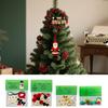 Christmas Tree DIY Button Kit Stacked Buttons Christmas Tree Ornament Decorations Holiday Craft Decorations Festive Party