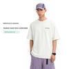 Li-Ning Outdoor Quick-Dry Cool Loose Short Sleeve T-Shirt Unisex tops Off-White ATSW407-1