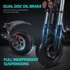 J30MAX Electric Scooter, 6000W Dual Motor 60V38Ah,NFC Card Activation Scooter, Hydraulic Brake 11" All Terrain Tires E-Scooter