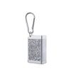 Portable Mini Ashtray with Lid Keychain Pocket Travel Ashtray Cigarette Metal Bottle Storage Package