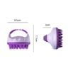 Silicone Scalp Massager Shampoo Brush For Hair Wash & Head Massage Tool For Bath Shower, Gentle Exfoliating Scrubber For Adults