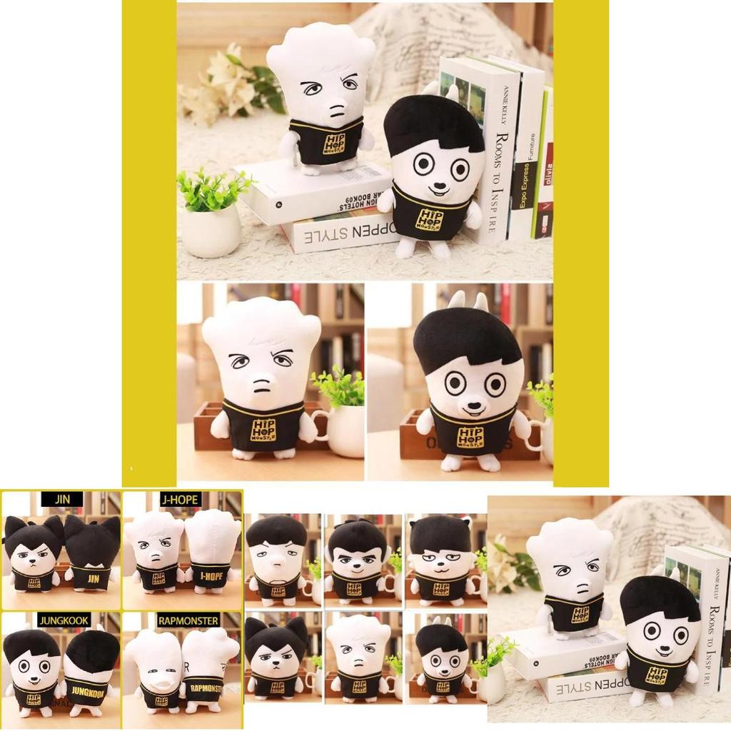 Bangtan Boys Plush Toy With Pp Cotton For Collectors And Fans