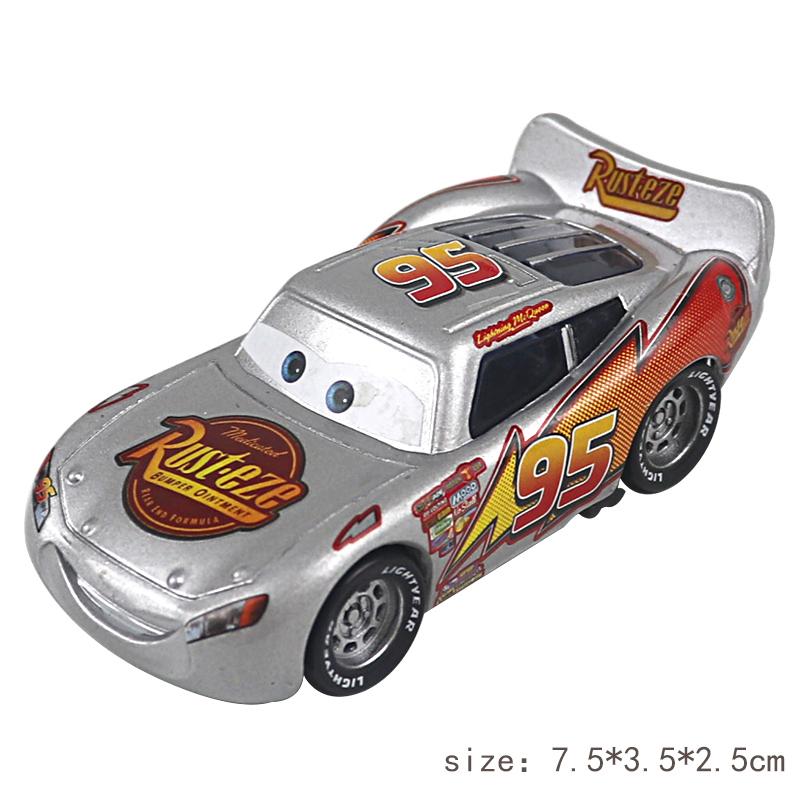 Pixar Auto 2 Lightning Mcqueen Model Speelgoedauto 1:55 Gegoten Metaallegering Speelgoed Voor Kinderen Jongens Kerstcadeau Speelgoed