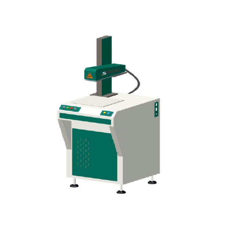 Laser Marking & Engraving Machine for Metal and Plastic with Small CO2 Inkjet Printer