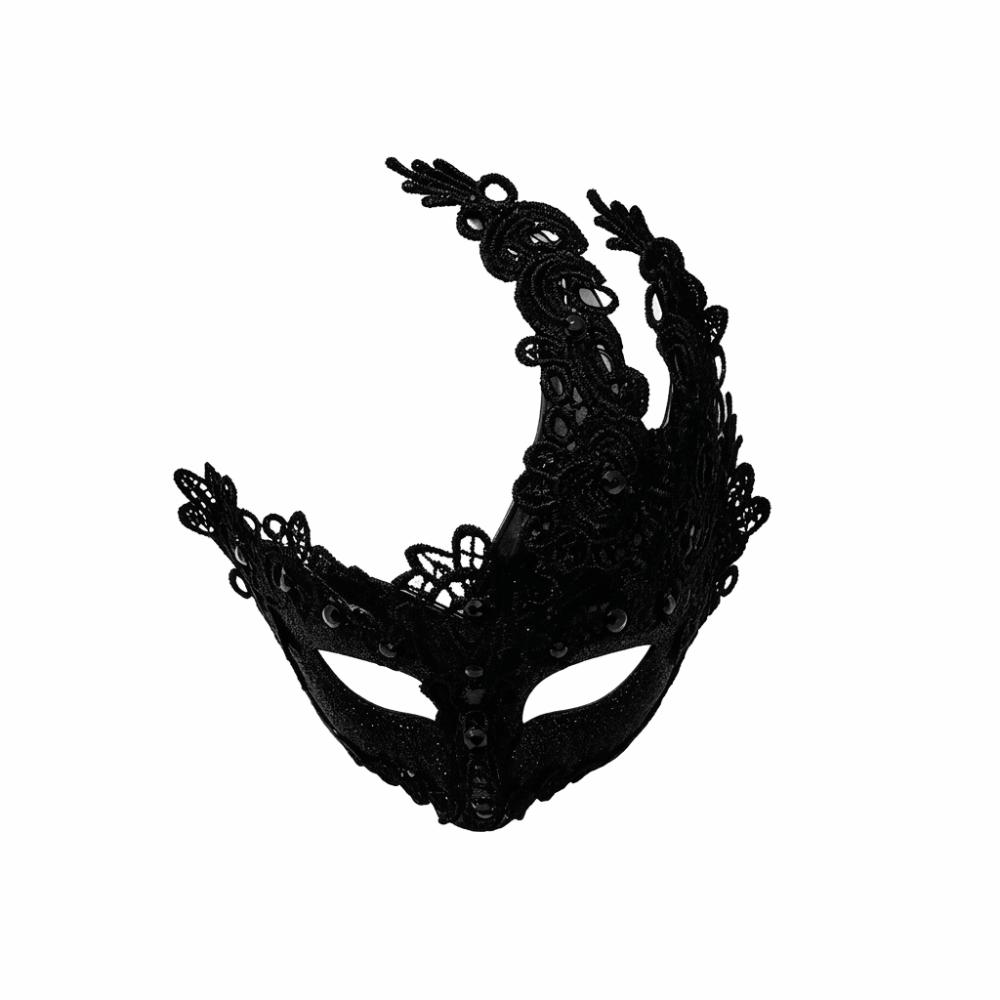 Floral Design Halloween Cosplay Mask Retro Style Masquerade Mask Eye Cover  Cosplay Event