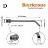 Craft Beer Keg Immersion Tube with 1/2'' NPT Male Thread Fitting