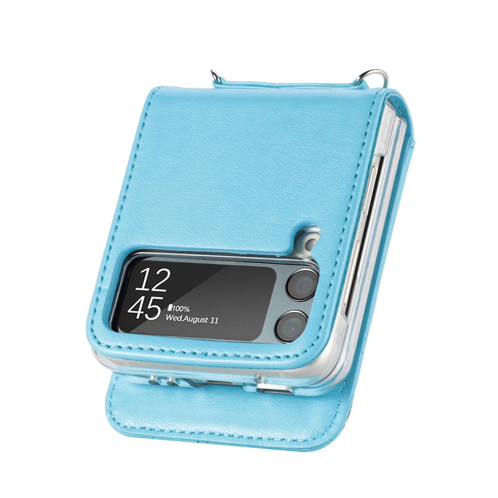 

Карман для карт, функция кошелька, чехол для Samsung Galaxy Z Flip 4 5G Flip4 Flip3 Flip 3 Zflip3, кожаный чехол для телефона, аксессуары for Samsung Z Flip