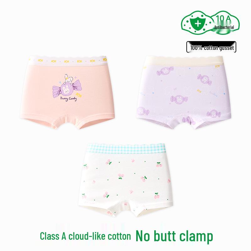 

Дитячі бавовняні антибактеріальні боксери Класу А з бавовняною ластовицею для дітей 4XL (80-120 lbs)