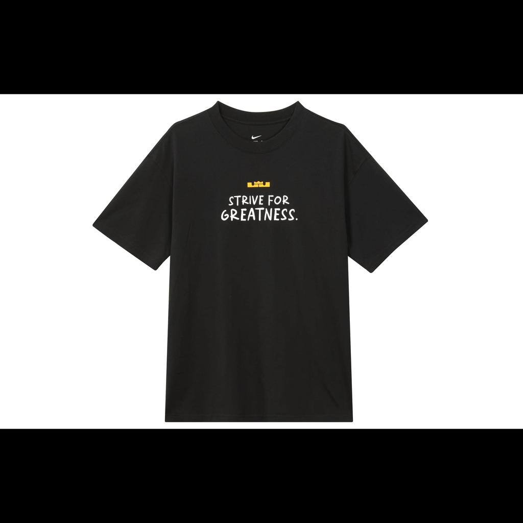 Nike T Shirts Men's Black Crew Neck Moderate Straight Fit HV4688-010