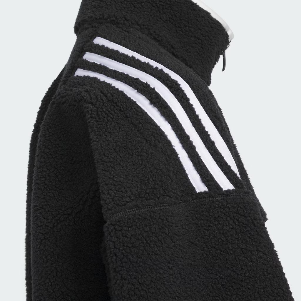 Adidas Jackets & Coats Sportswear FW24 Black Teenagers