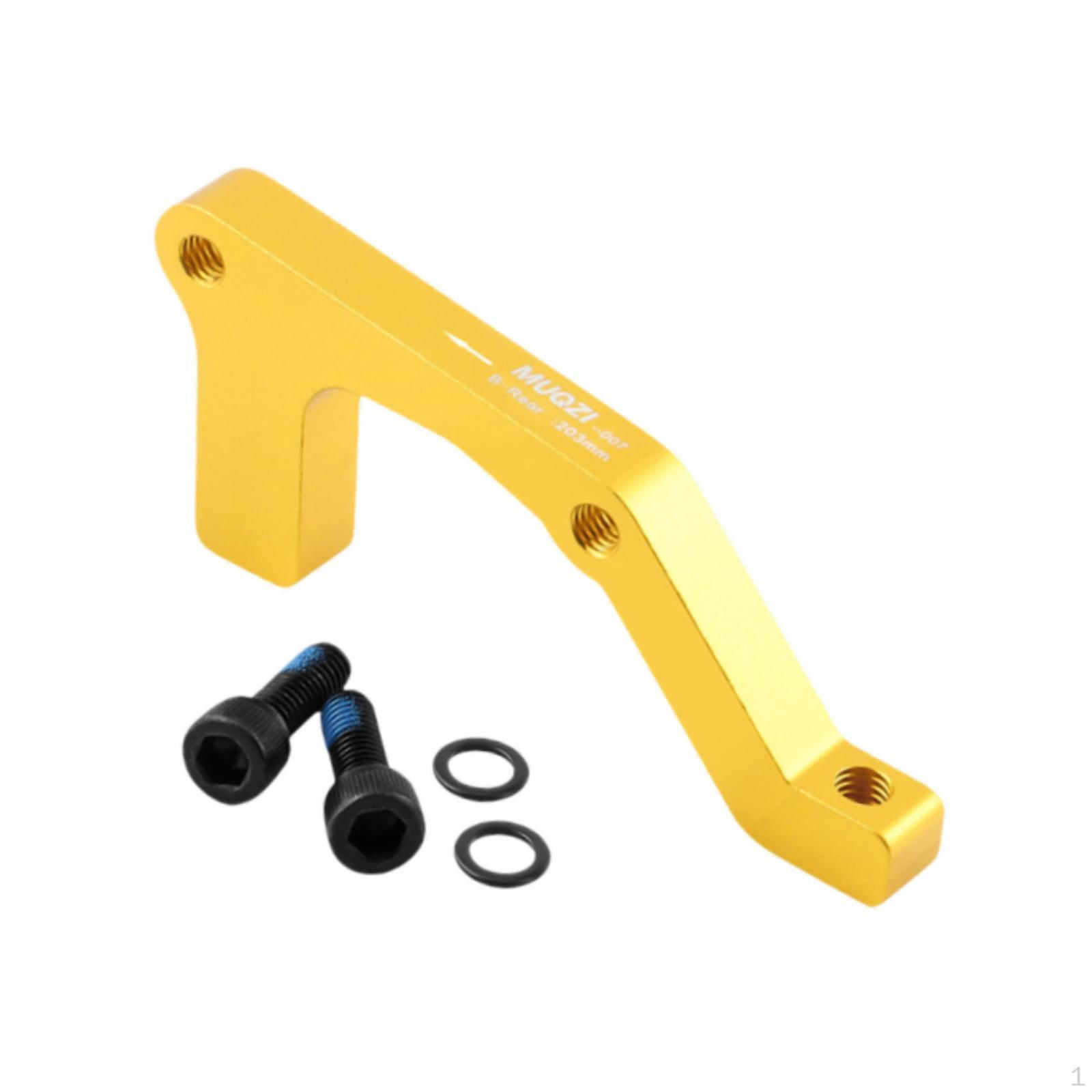 Brake Adapter for Disc Systems, Mounting Bracket Caliper Post золотой