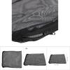 10Pcs Aquarium Fish Tanks Reusable Polyester Filter Mesh Bag with Zipper Isolation BagsBlack