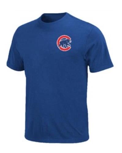 

Youth Chicago Cubs Majestic Wordmark Short Sleeve T shirt S