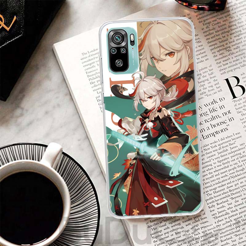 

Чехол для телефона Xiaomi Redmi Note 14 13 12S 12 11 Pro Plus с принтом из аниме Genshin Impact 11S 10S 10 11E 11T 14Pro 13Pro Redmi Note 12 5G