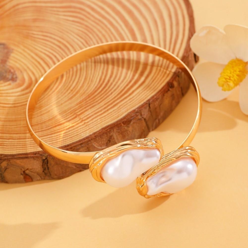 5pcs/set Punk Style Pearl Necklace Set Imitation Pearl Choker Necklace Set  Women Jewelry