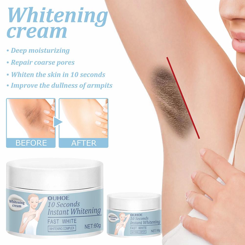60g Schnelle Bleaching Creme Achsel Achselhöhle Bleaching Private Knie Pflege Teile Creme Creme Whiteni N7Q3