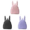 Fashion Plaid Travel Backpack With Polyester Fabric For Casual Daily Use