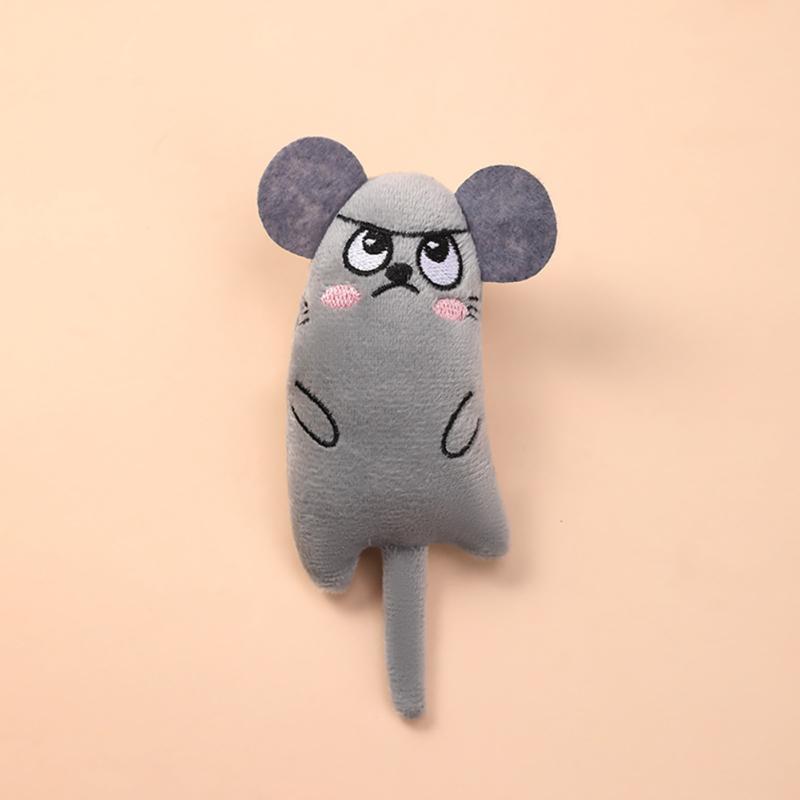 Haustier Katze Plüsch Spielzeug Eingebaute Katzenminze Niedliche Form Gefüllte Kauspielzeug Puppe Katzen Liefert Für Angst Linderung