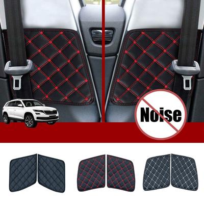 1 Set Protezione Cintura di Sicurezza per Sedile Auto Tappetino Antiurto Copertura Accessori Interni per Skoda Kodiaq 2017 2018 2019 2020 2024 2024