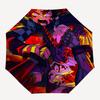 1pc Outdoor Umbrella with Anime Characters - Automatic Opening/Closing, Portable 3-Fold Design, 8-Rib Iron Frame - Perfect Gift for Fans, Travele
