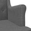 Armchair Dark Grey Fabric