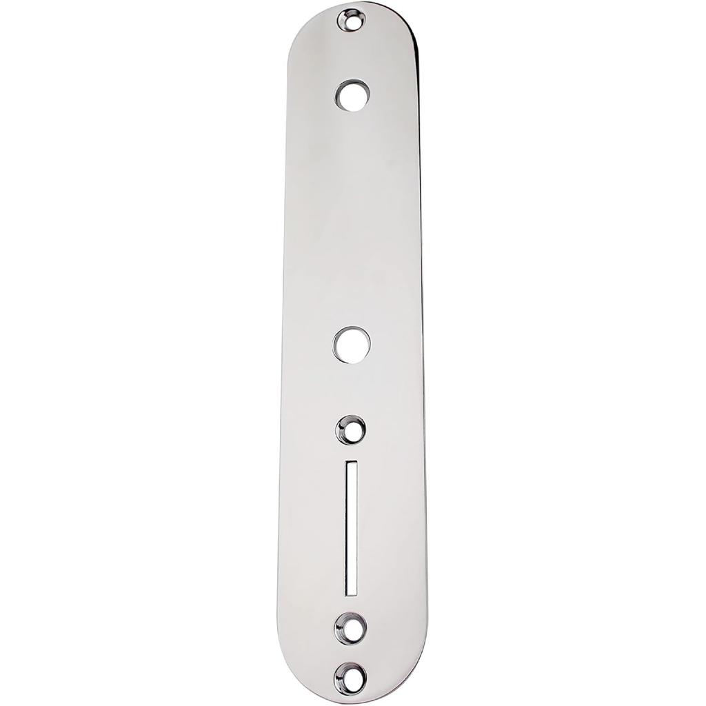 Guyker Titanium Alloy Guitar Control Plate, Circuit Board Compatible with Tele TL Electric Guitar (Chrome)