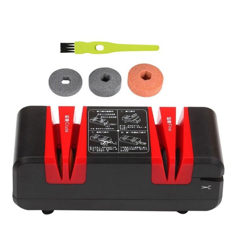 Electric Cutter Sharpener for Professional Cook Automatic Sharpening Stone Tool Practical Cutter Maintenance Gadget