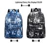 Unisex Starry Sky Backpack: Travel, School, and Laptop Bag for Roblox Gamers
