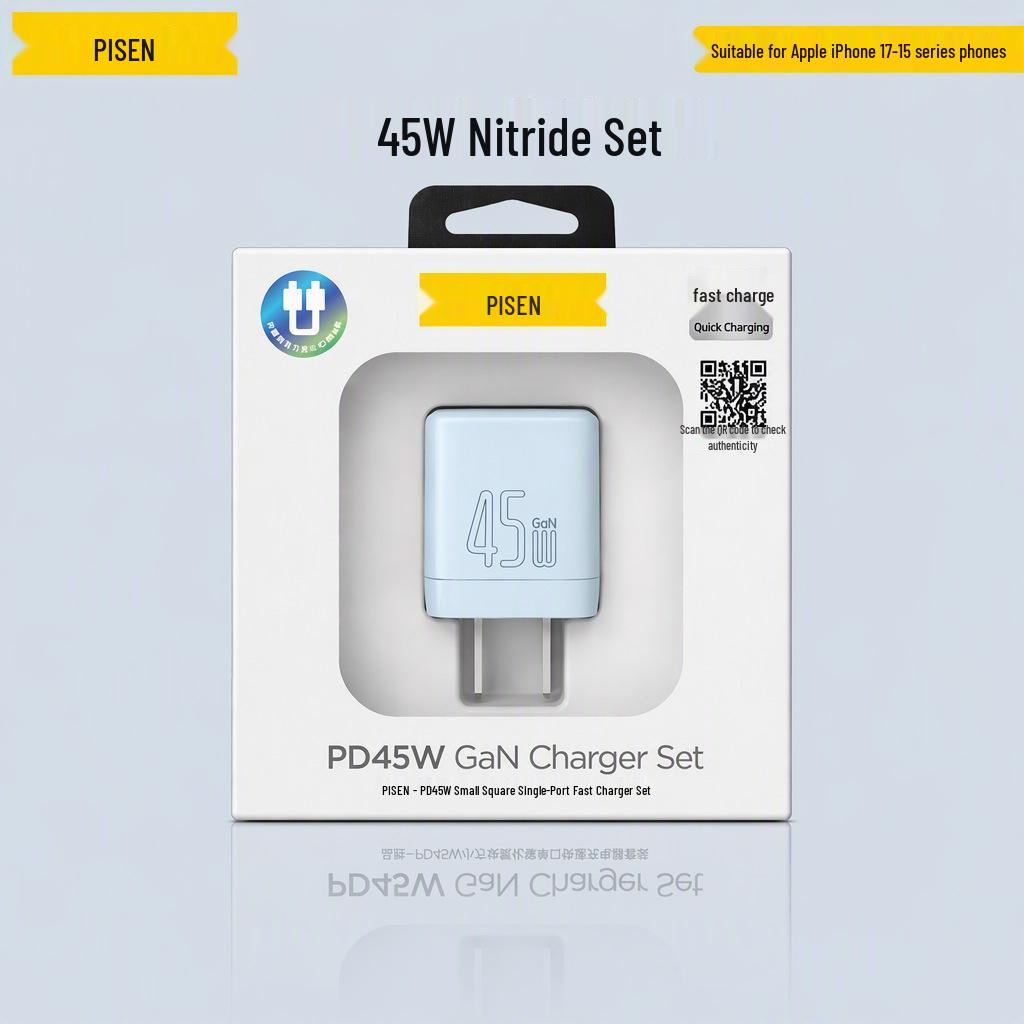 PISEN PD30W Fast Charger for Apple iPhone 14 & iPad