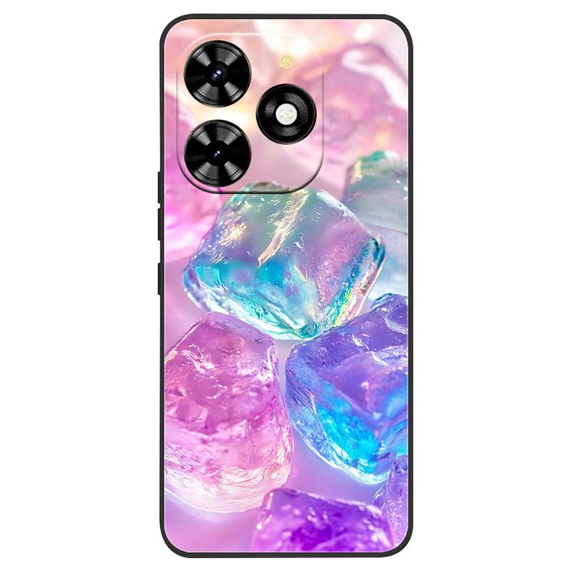For Infinix Smart 8 Case X6525 Marble Soft Matte Silicone Back Cover For Infinix Smart 8 Pro Smart8 Plus Full Coverage Shell