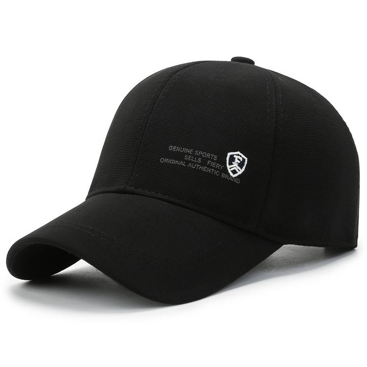 Letter F Duck Cap Mens Outdoor Sports Running Breathables Leisure Sunscreen