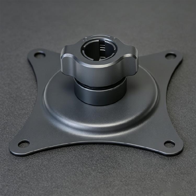 17Mm Ball Head Mount Bracket Adjustable Tilts Swivels for 75Mm VESA Pattern Portable Screens