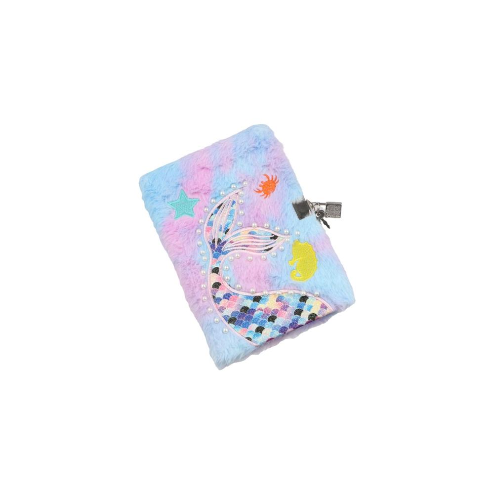 Daily Planner Fish Tail Furry Notepad Diary Note Pad A5 Kawaii Books Office School