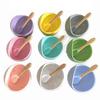 6 Pcs Baby Silicone Bib Divided Dinner Plate Suction Bowl Spoon Fork Set Training Feeding Food Utensil Dishes Tableware Brick Red