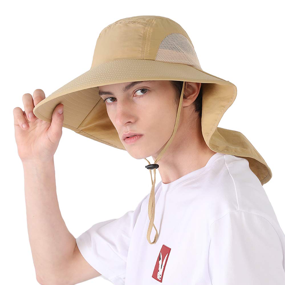 Hat for Pollen Prevents Pollen from Being Blown and Protects Against UV Hat with Removable Chin Perfect for Cycling and Sun Large Size with Visor