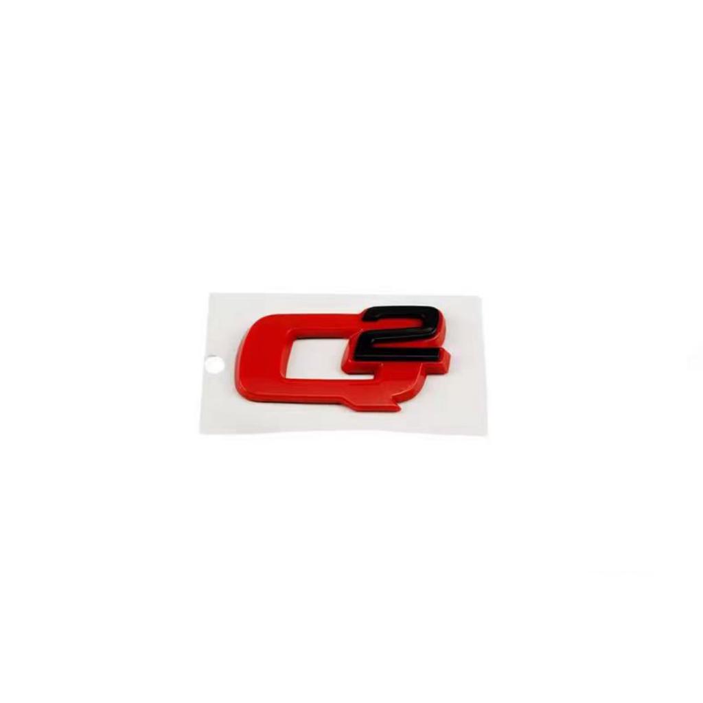 1 Pièce Q2 Q4 Giulia Stelvio Veloce Ti Logo Voiture Emblème de Hayon Arrière Autocollants Pour A-lfa R-omeo 156 159 Mito Giulia GT Brera Spider Giulietta 147gt 166