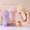 Little Bee Portable Silent Handheld Fan for Kids and Students, Rechargeable and Cute Desktop Fan