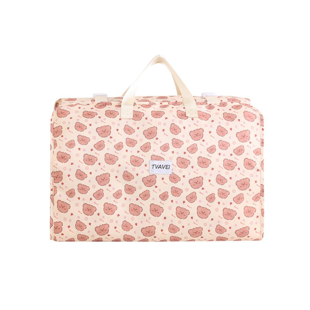 Large Capacity 7 In 1 Travel Storage Bag Foldable Washable Luggage Organizing Bag with Handle Moisture-proof