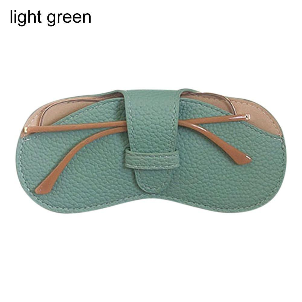 Glasses Bag PU Leather Anti Pressure Sunglasses Storage Bag Protective Cover Glasses Case Spectacle Case
