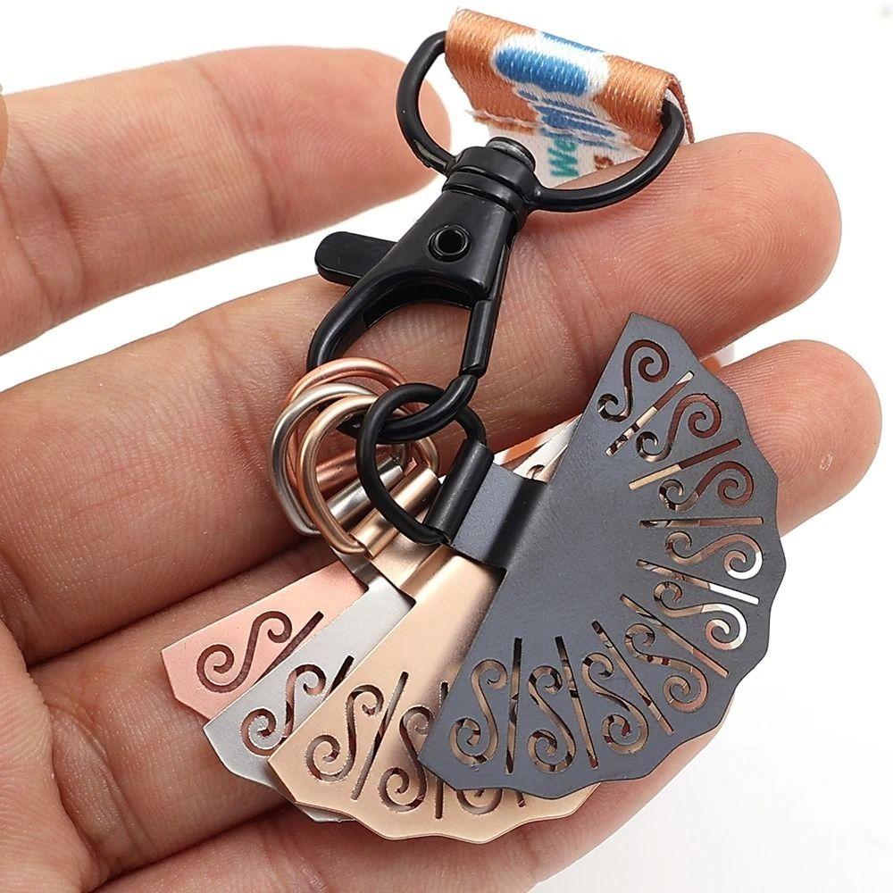 Fan Shaped Phone Lanyard Clip Patch Ultra-thin Strap Fixed Gasket  for Mobile Phone