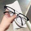 Luxury Square Frame Myopia Glasses Office Women Men Radiation Resistant Near Sight eyewear Anti-blue Light Short Sight Glasses