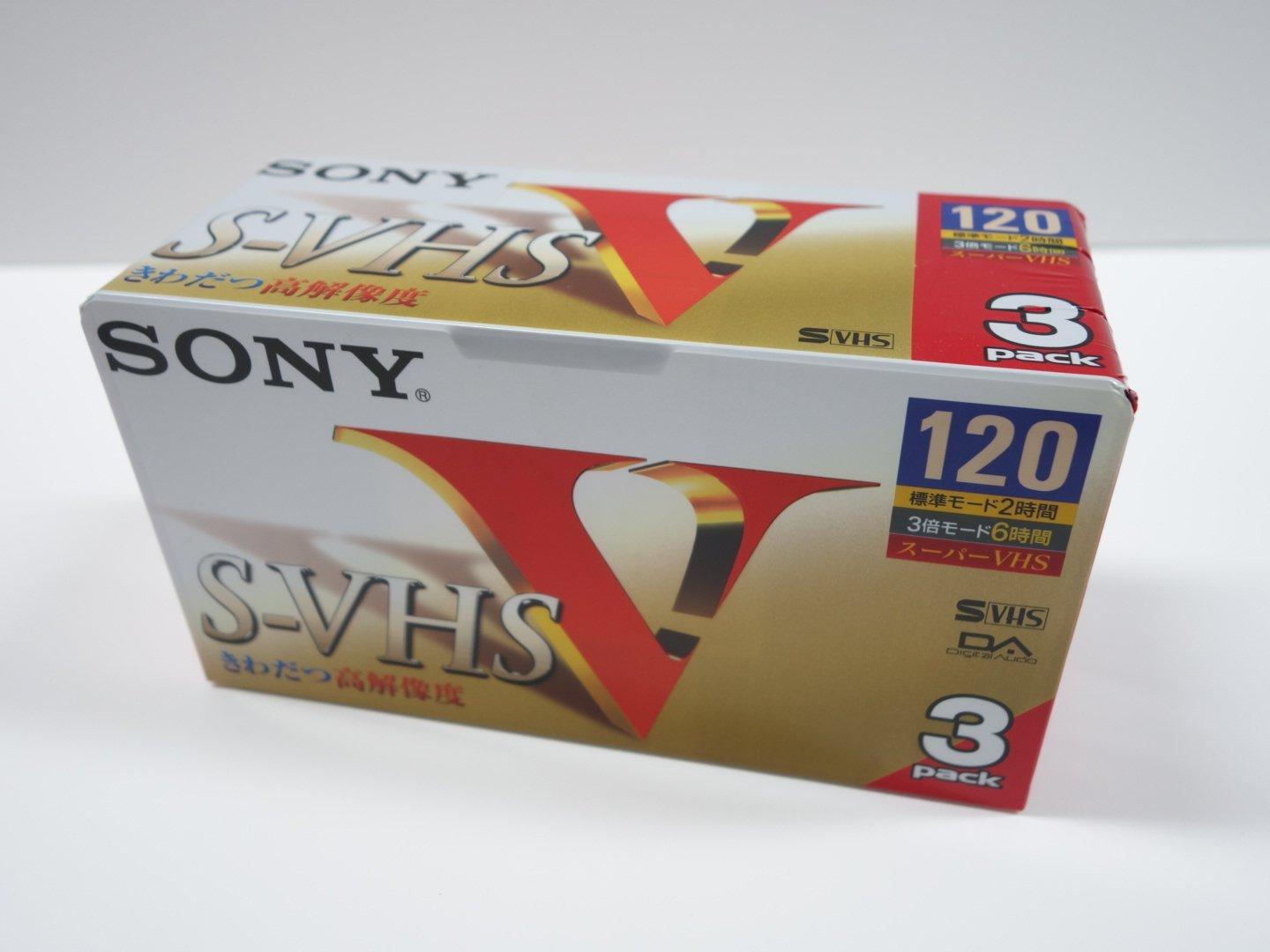 

Відеокасета SONY 3VXST120VL хвилини 3 тома S-VHS (120 упаковка)