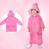 Cute Cartoon Boys Girls Waterproof Raincoat Rain Coat Kids Children Rain Suit for Height 90cm To 130cm
