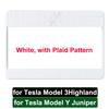 For Tesla Model Y Juniper 2025 Center Console GPS Screen Frame Protector Strip Model 3 Highland Wireless Charger Pad Cover Z6