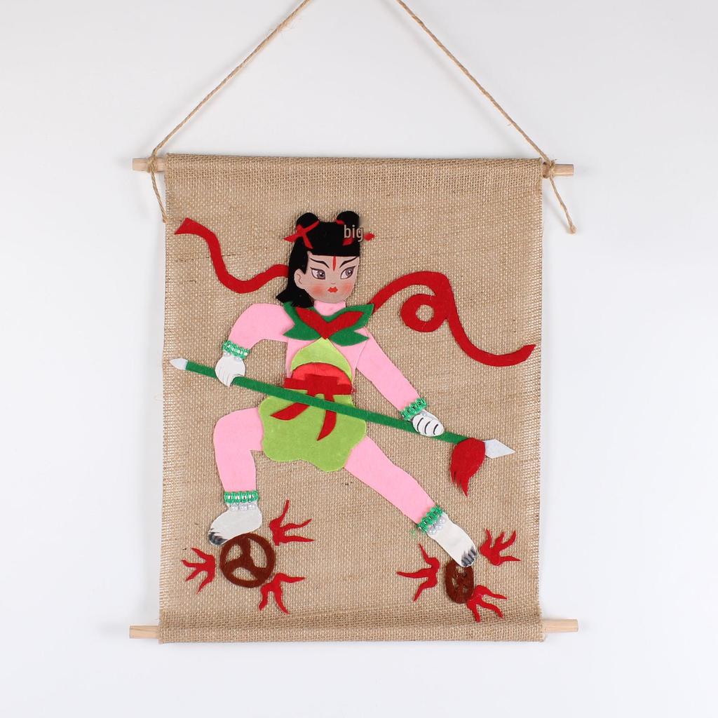 Dziecięcy Zestaw do Samodzielnego Tworzenia Masek Opery Pekińskiej: Rękodzieło na powrót do szkoły z tutorialem