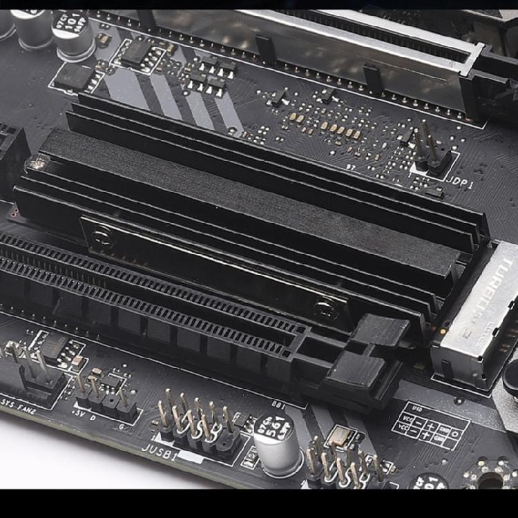 M.2 NVMe SSD Heat Sink 2280 SSDRadiator Solid Disk Heatsink PC Notebook Cooling Pad Aluminum